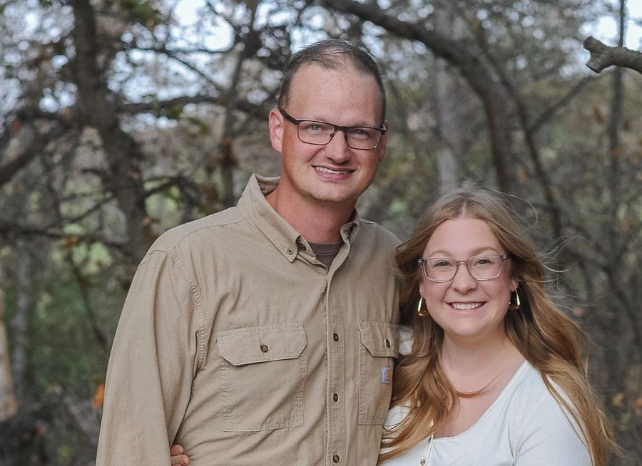 Kodie Burns and family, owners of Burns Septic and Excavation